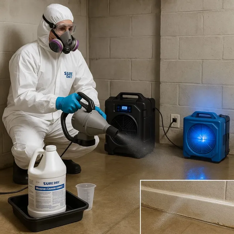 Sanitization and Odor Removal process in Roaring Spring, PA