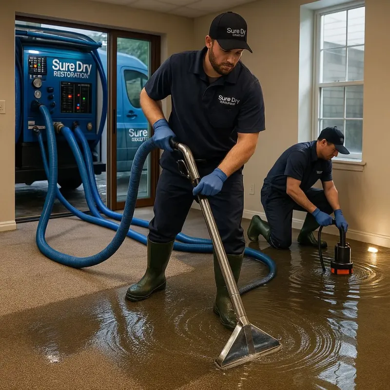Water Extraction and Removal process in Roaring Spring, PA